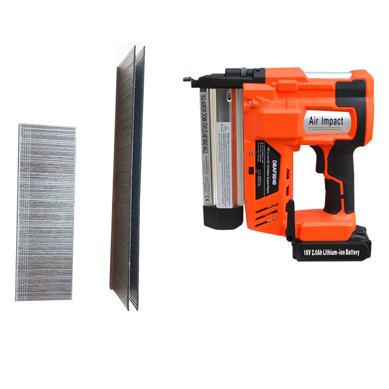 Grade industriel 18V batterie Li-ion sans fil Nailer Stapler 2 en 1 support personnalisé