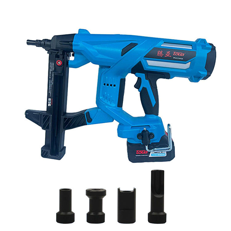 Pistolet à clous sans fil à poudre de qualité industrielle avec batterie au lithium de 30 capacités