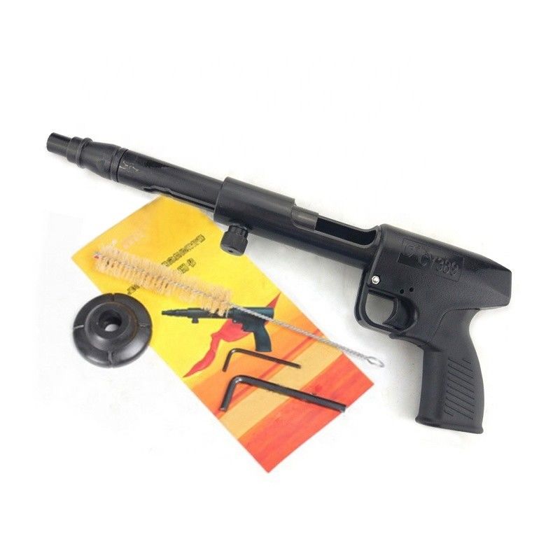 Longueur maximale des ongles 3 1/2 pouces Noir pistolet de tir sans fil parfait pour la construction