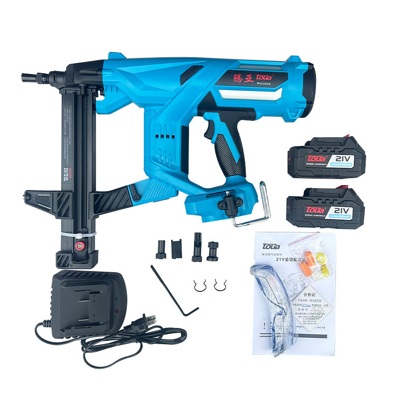 450*170*120mm Lithium Battery Gun Nailer pour les clous en acier du béton sans pile à combustible