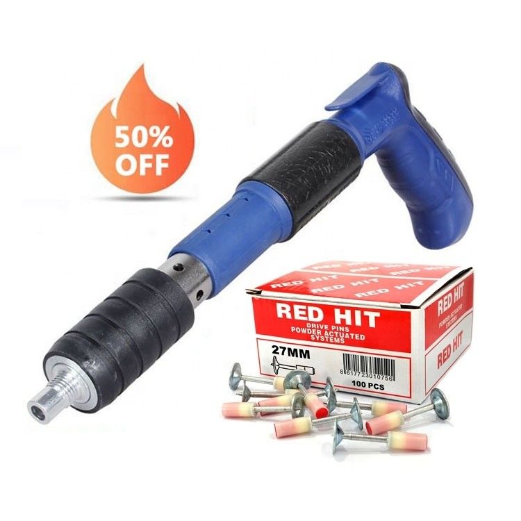 Originale uniquement pour l' installation Longueur maximale des clous 2 pouces en acier béton Mini-pistolet à clous