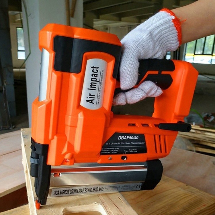 2 en 1 pistolet à clous sans fil pistolet d'accrochage Max capacité de charge pour les applications industrielles