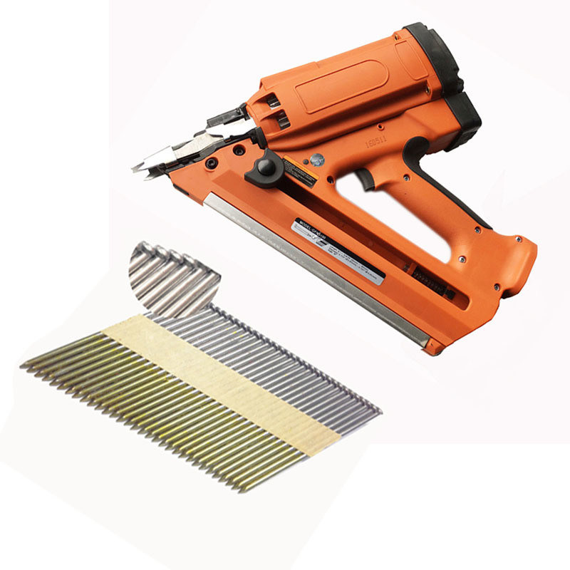 Puissant et compact pistolet à ongles sans fil à gaz pour une longueur maximale de 3 1/2 pouces