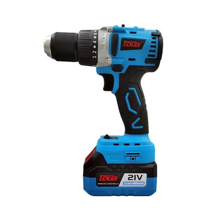 Forage électrique sans fil 110v 220v avec moteur à vitesse variable et batterie brossée