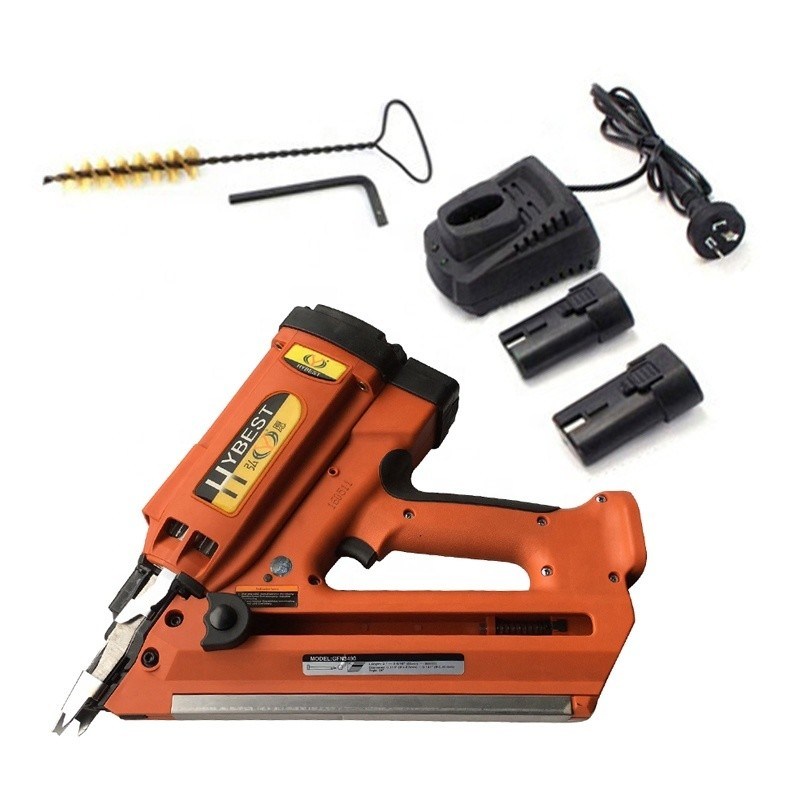 Longueur maximale de l'ongle de 2 1/2 IN 7.2V batterie lithium-ion Tête coupée cadre d'ongle en bois GFN3490