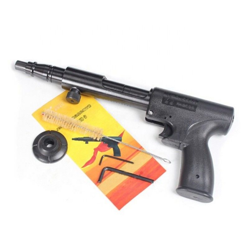 Pistolet à clous en acier à plaque métallique industrielle avec source d'alimentation manuelle et charge de poudre S1/S3