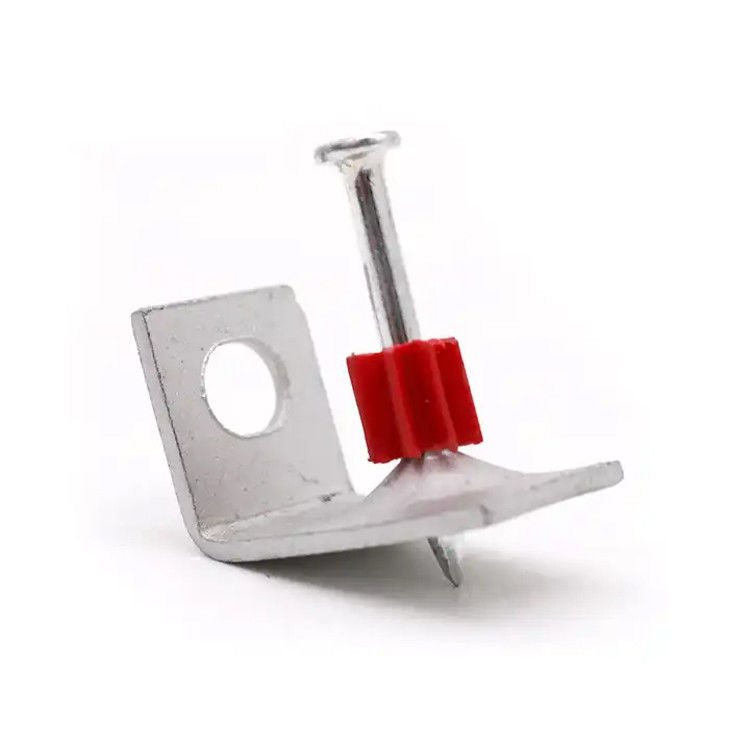 Pistolet à ongles électro-galvanisé à poudre actionné avec laveuse à 90 degrés et longueur de tige de 25 mm