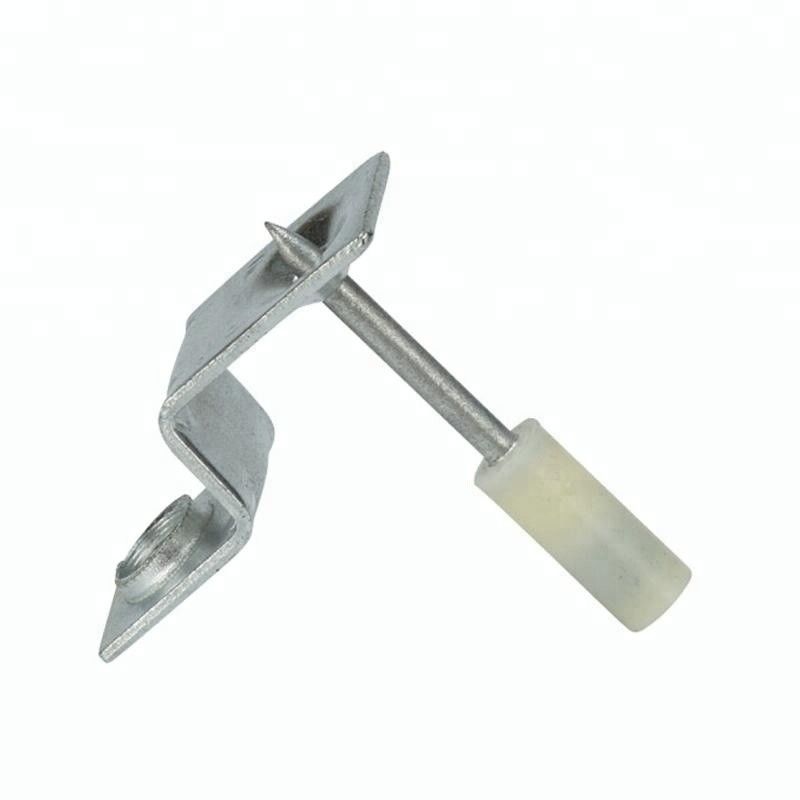 6 mm de diamètre de trou d'entraînement décoratif épingle de tir clou avec M8 plafond clip fixations de plafond