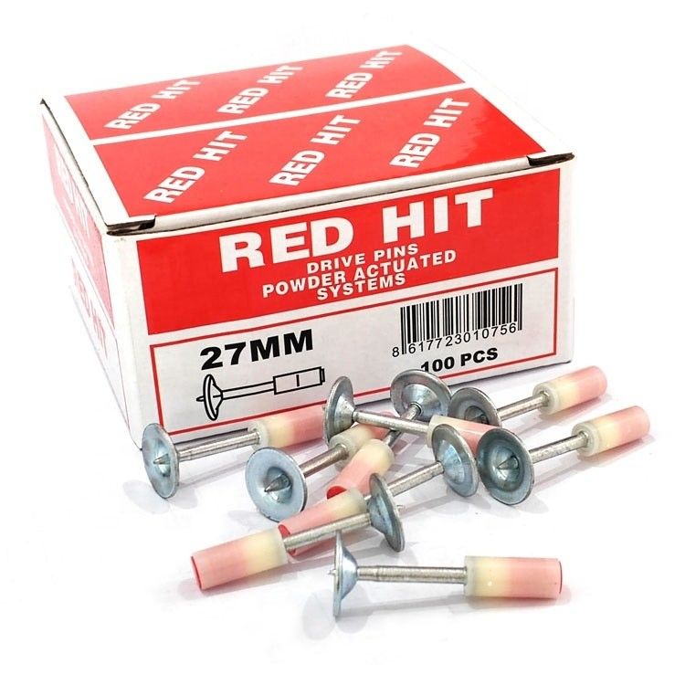 Une charnière lisse de 27 mm, mini-ongles, 100 pièces pour fixer les conduits de câbles.
