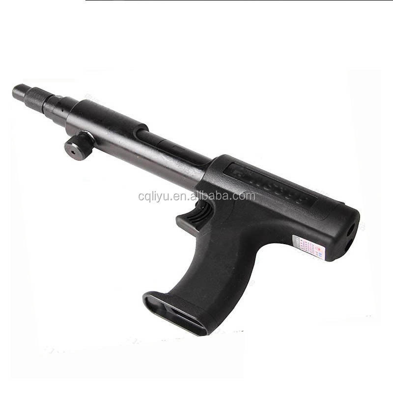 Un seul tir 399 pistolet noir pour ongles en béton pour ongles 1in-2 1/2in de qualité professionnelle
