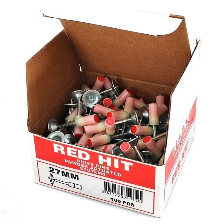 Type Mini rivets à pinceau de plafond pour pistolet à clous de plafond Compatibilité spéciale pour lutte contre les incendies