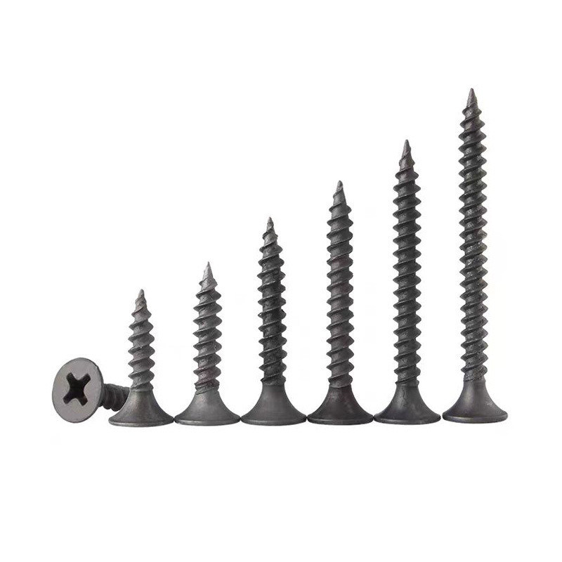Screw à paroi sèche Phosphate noir fil fin grossier Bugle Phillips tête Andika Screw de gypse Koweït