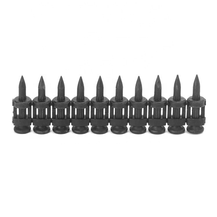 Finition noire en acier au carbone standard ISO épingles d'entraînement à gaz plates pour la construction de bâtiments charnière lisse de type 6.3MM