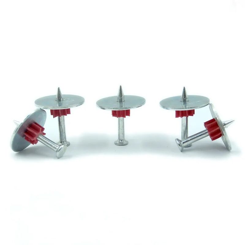 7.6 mm de diamètre de la tête des broches d'entraînement à grande vitesse pour les clous de tir en béton et en acier