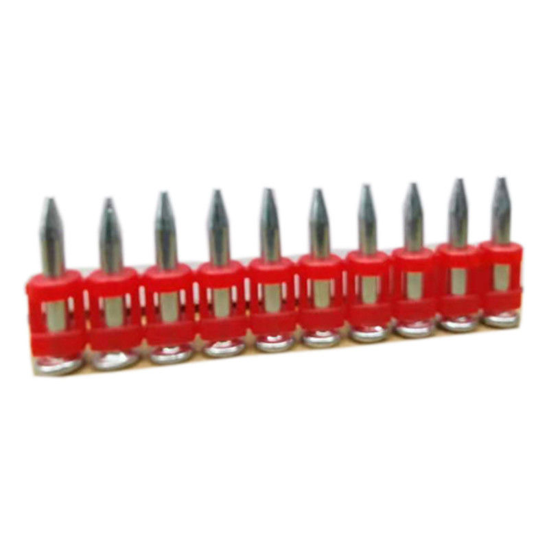 6.3 mm Tête plate, gaz, clous en béton, attaches en bande plastique pour matériaux de construction